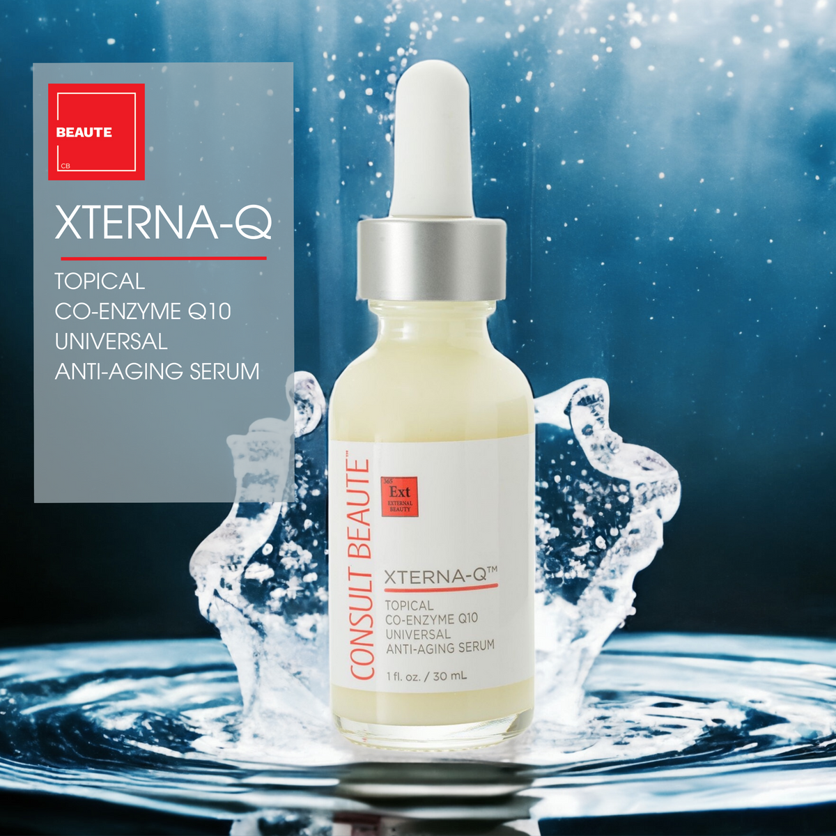 Xterna Q Topical Co-Enzyme Q10 Universal Anti-Aging Serum