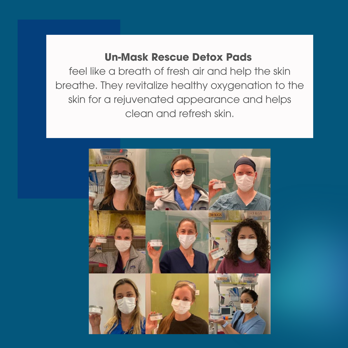Un-Mask Rescue Detox Cleansing Pads DUO