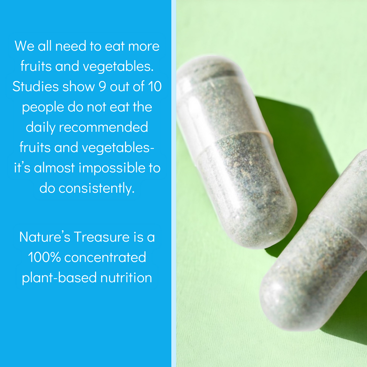 Nature's Treasure Vegetables+ Daily Food Supplement
