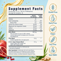 Consult Health ACV+ Super Cleanse apple cider vinegar liquid supplement by Dr. Terry Dubrow and Heather Dubrow with botanicals and fruit extracts for daily wellness.