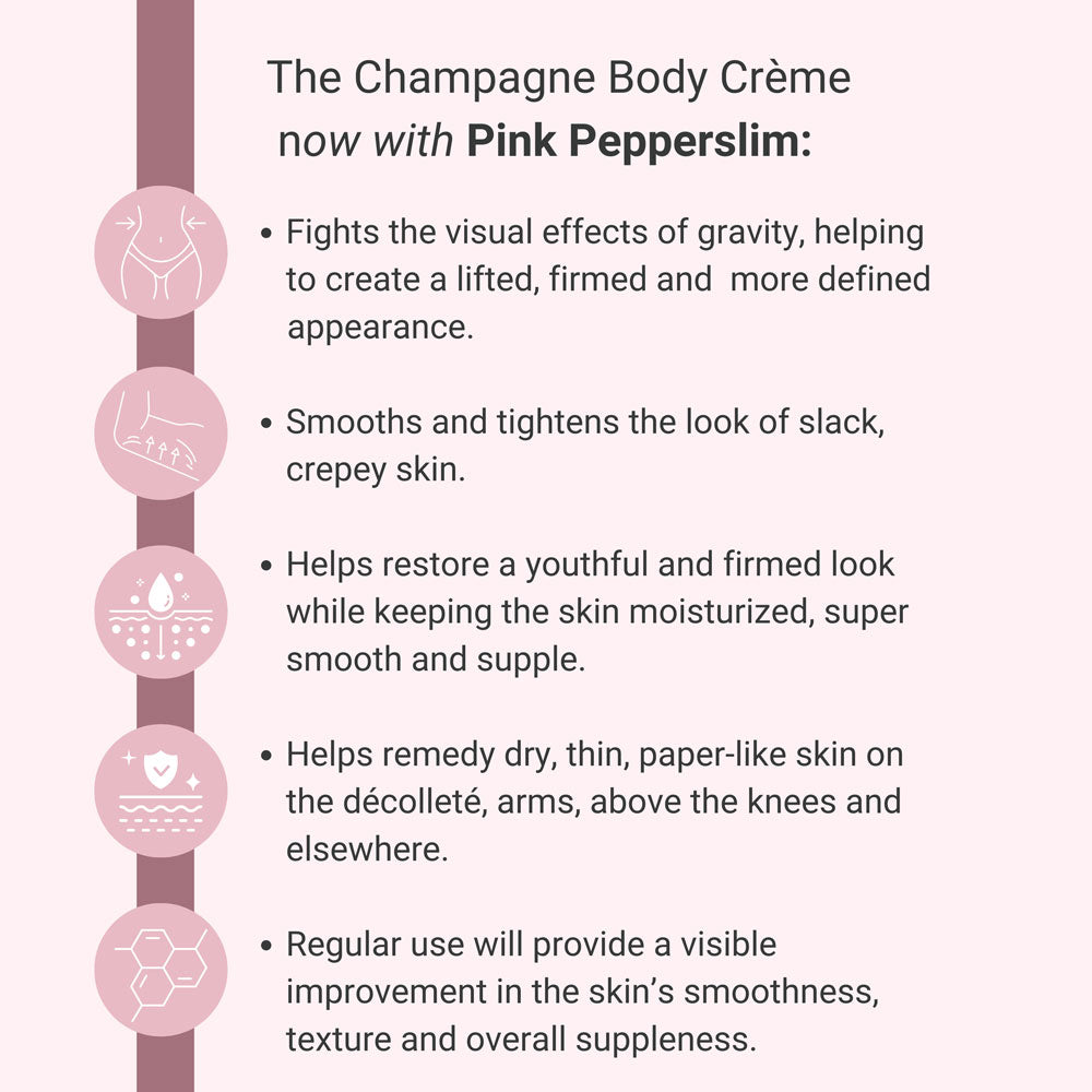 Champagne Beaute Lift Body Crème BONUS Eye Crème