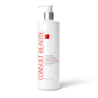 Consult Beaute Caviar Cleanser with enzymatic caviar, gentle exfoliating face wash for removing makeup, dirt and oil while helping brighten and refine skin.