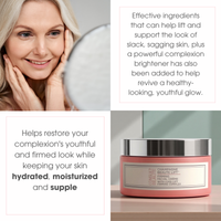 Consult Beaute Champagne Lift Firming Facial Crème for firming, lifting, hydrating, and youthful-looking skin.