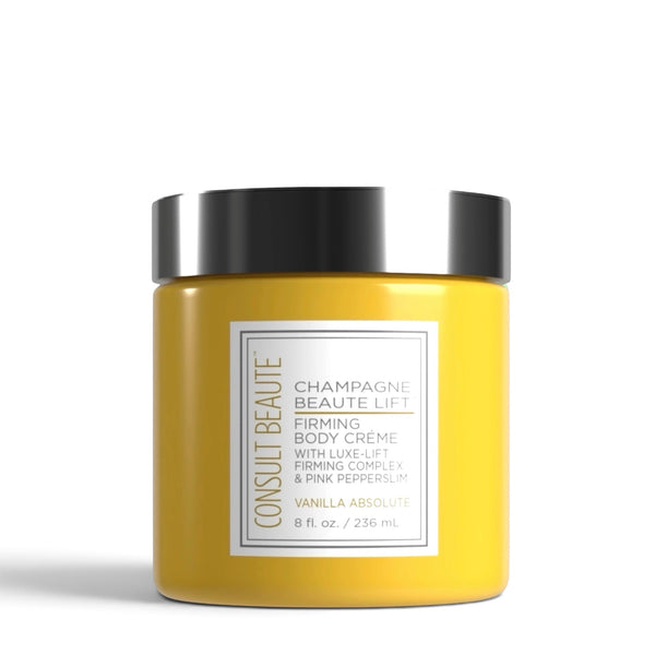 Champagne Lift Body Crème by Consult Beaute, Dr. Terry Dubrow & Heather Dubrow – Firming Body Moisturizer for Smoother, Tighter-Looking, Radiant Skin

