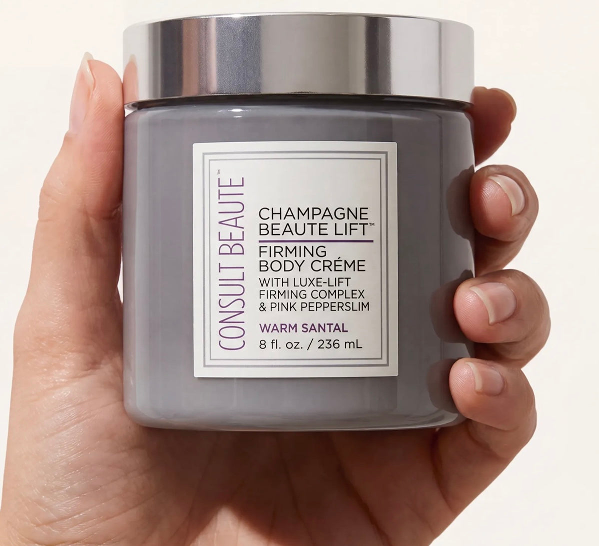 Champagne Lift Body Crème by Consult Beaute, Dr. Terry Dubrow & Heather Dubrow – Firming Body Moisturizer for Smoother, Tighter-Looking, Radiant Skin
