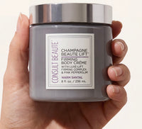 Champagne Lift Body Crème by Consult Beaute, Dr. Terry Dubrow & Heather Dubrow – Firming Body Moisturizer for Smoother, Tighter-Looking, Radiant Skin
