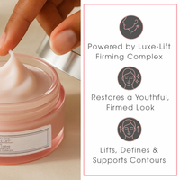 Consult Beaute Champagne Lift Firming Facial Crème for firming, lifting, hydrating, and youthful-looking skin.