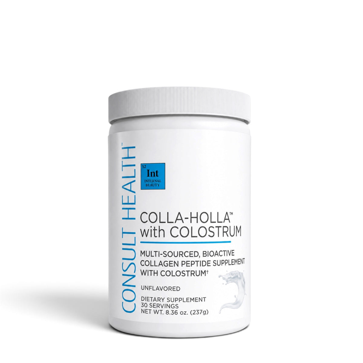 Consult Health Colla Holla collagen supplement to support healthy-looking skin, hair and nails while promoting joint health, mobility and overall wellness.