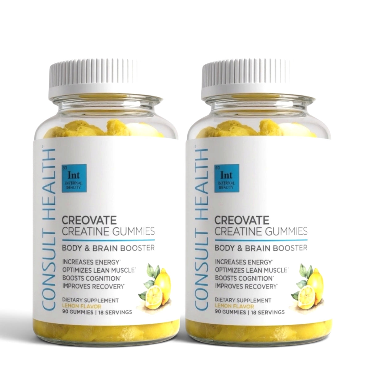Consult Health Creovate™ Creatine Gummies for convenient daily creatine support, muscle performance, strength, energy and active lifestyle wellness.