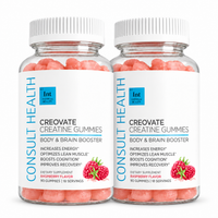 Consult Health Creovate™ Creatine Gummies for convenient daily creatine support, muscle performance, strength, energy and active lifestyle wellness.