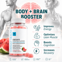 Consult Health Creovate™ Creatine Gummies for convenient daily creatine support, muscle performance, strength, energy and active lifestyle wellness.
