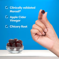 Consult Health Elimi-Fat Gummies for convenient daily healthy weight management support, metabolism and wellness as part of a balanced lifestyle.
