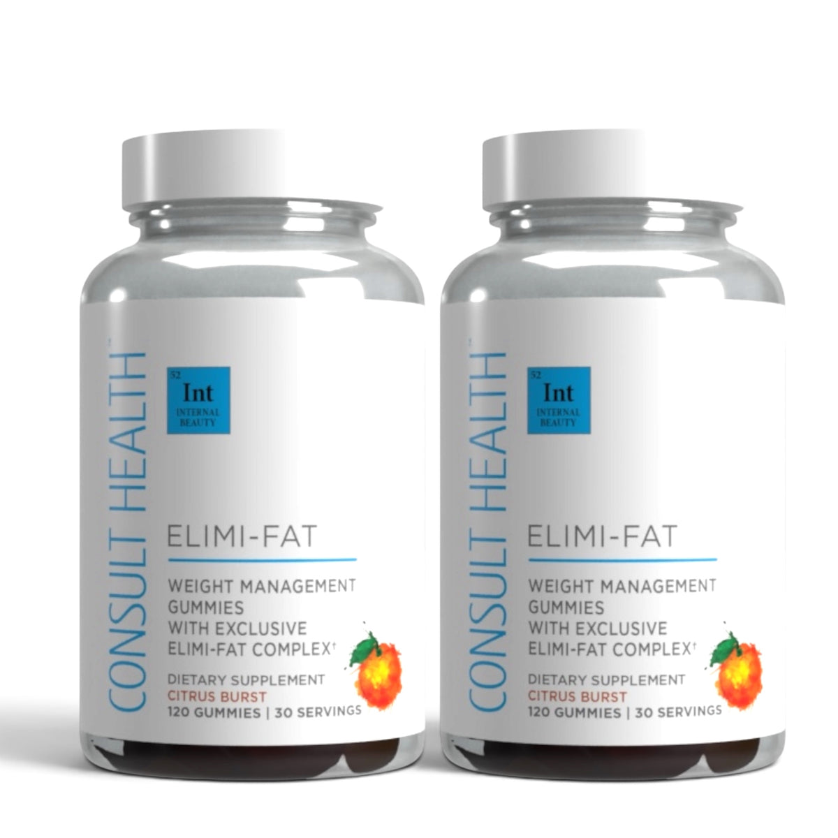Consult Health Elimi-Fat Gummies for convenient daily healthy weight management support, metabolism and wellness as part of a balanced lifestyle.