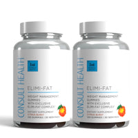 Consult Health Elimi-Fat Gummies for convenient daily healthy weight management support, metabolism and wellness as part of a balanced lifestyle.