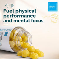 Consult Health Creovate™ Creatine Gummies for convenient daily creatine support, muscle performance, strength, energy and active lifestyle wellness.