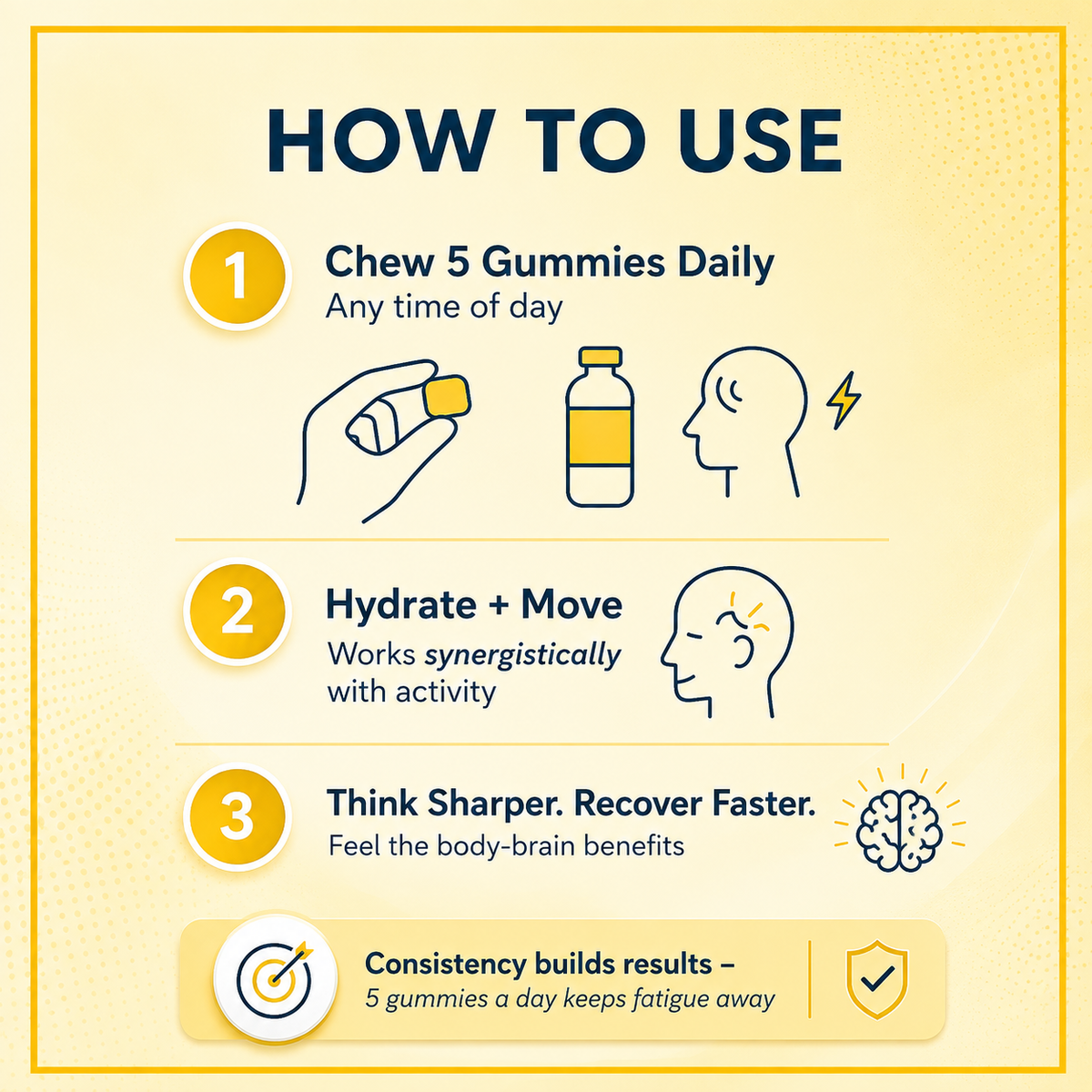 Consult Health Creovate™ Creatine Gummies for convenient daily creatine support, muscle performance, strength, energy and active lifestyle wellness.