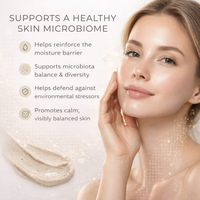 Consult Beaute Microbiome Pre-Probiotic Reset Treatment Mask with prebiotic and probiotic skincare to help calm, hydrate and support balanced, healthy-looking skin.