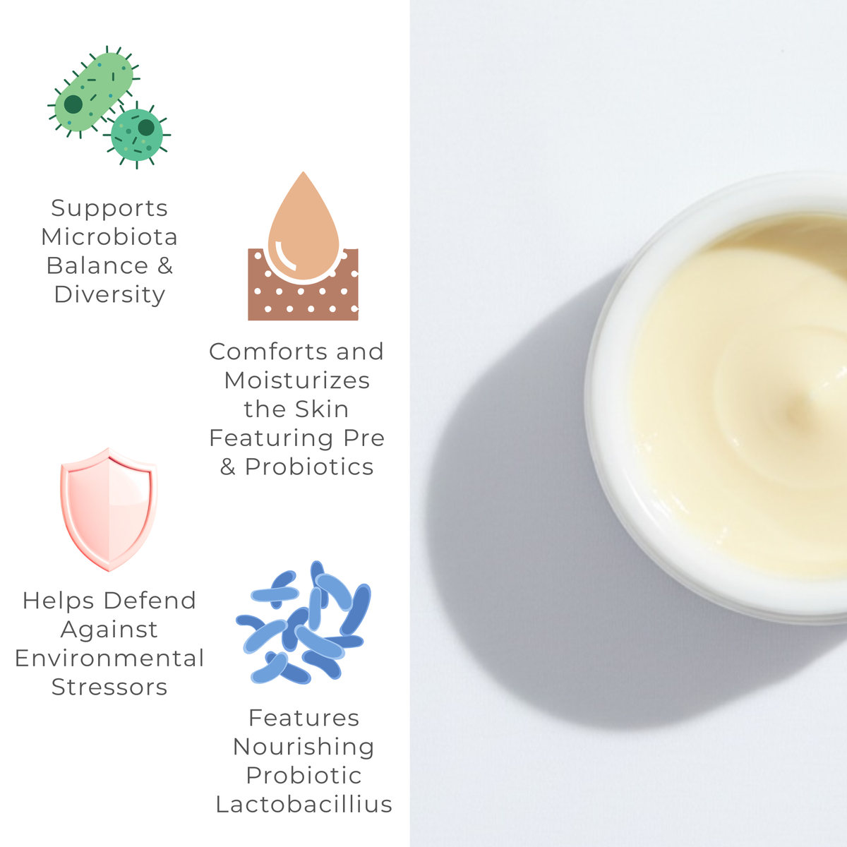 Consult Beaute Microbiome Pre & Probiotic skincare trio featuring Kombucha Microbubble Facial Wash, Alive Facial Concentrate. amd Cultured Facial Cream - designed to support the skin barrier.  Consult Beaute was developed by Dr Terry Dubrow and Heather Dubrow.  