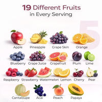 Consult Health's Nature's Treasures Daily Food Supplements.  Mega Fruits.  Consult by Dr Terry Dubrow and Heather Dubrow.