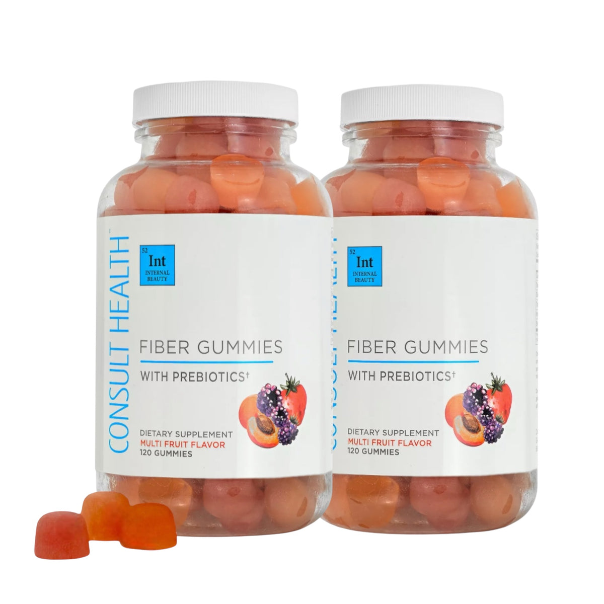 Fiber Gummies with Prebiotics DUO