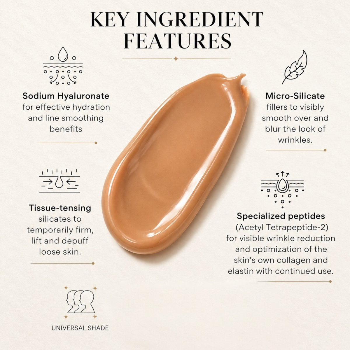 Consult Beaute REAL-EYEZ-ATION Tinted Firming Eye Gel to visibly lift, tighten and smooth the eye area while helping reduce the look of puffiness and shadows.