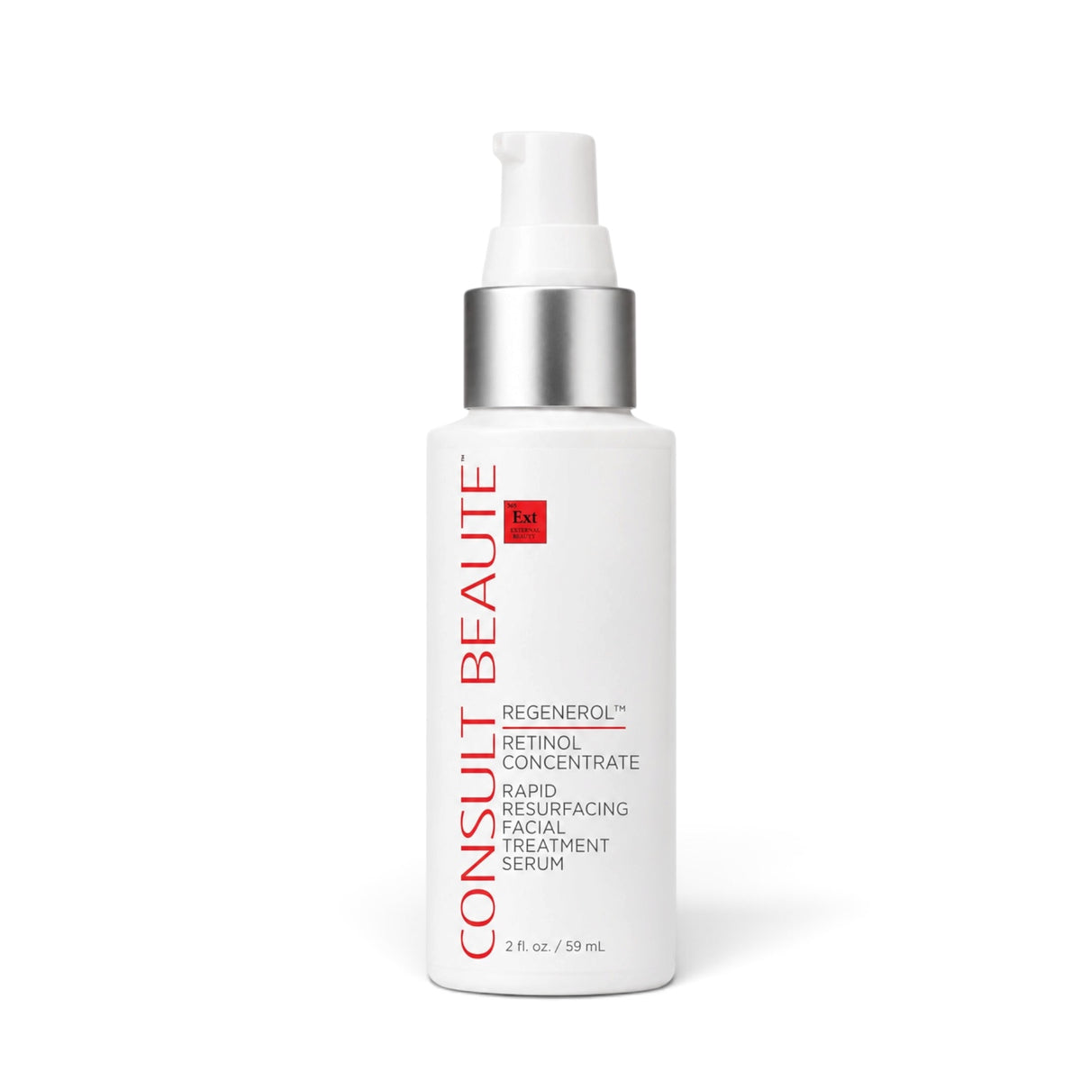 Consult Beaute Regenerol™ Retinol Concentrate facial serum with concentrated Retinol to resurface, refine pores, smooth visible signs of aging and reveal brighter, more youthful-looking skin.