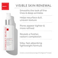 Consult Beaute Regenerol Retinol Concentrate Repid Resurfacing Facial Treatment Serum.  Consult Beaute by Dr Terry Dubrow and Heather Dubrow. 
