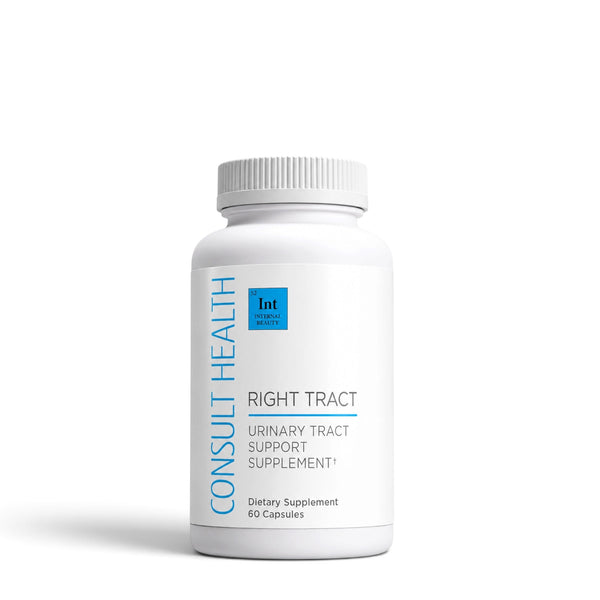 Consult Health Right Tract Urinary Support supplement caplets for daily urinary tract and bladder wellness support, helping promote comfort and confidence.

