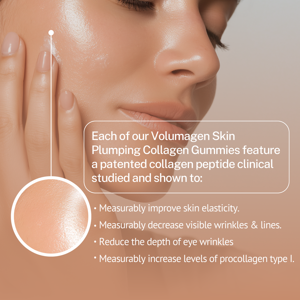 Volumagen Skin Plumping Collagen Gummies