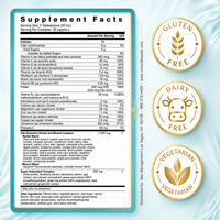 Vita Dynamics Liquid Multivitamin by Consult Health with Dr. Terry Dubrow and Heather Dubrow, a convenient liquid formula with essential vitamins and nutrients to support daily wellness and overall health.
