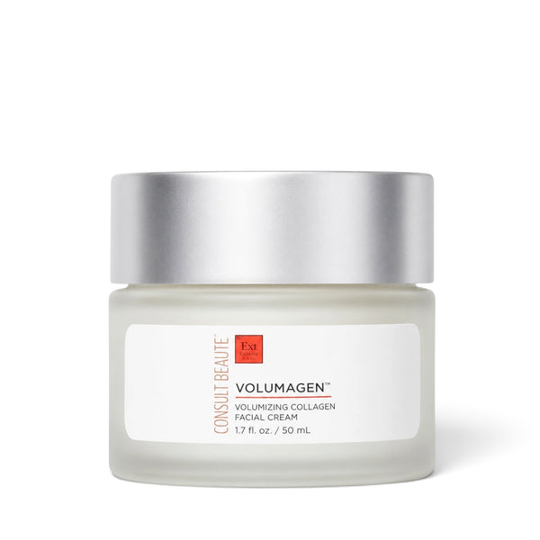 Consult Beaute Volumagen™ Volumizing Facial Cream with proprietary Volumagen™ Complex to hydrate, smooth and visibly plump skin for a fuller, more youthful-looking complexion.