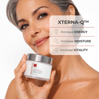 Consult Beaute XTERNA-Q™ Topical CoQ10 Face & Neck Cream with antioxidant support to deeply moisturize, strengthen the skin barrier and visibly firm, smooth and revitalize aging skin.