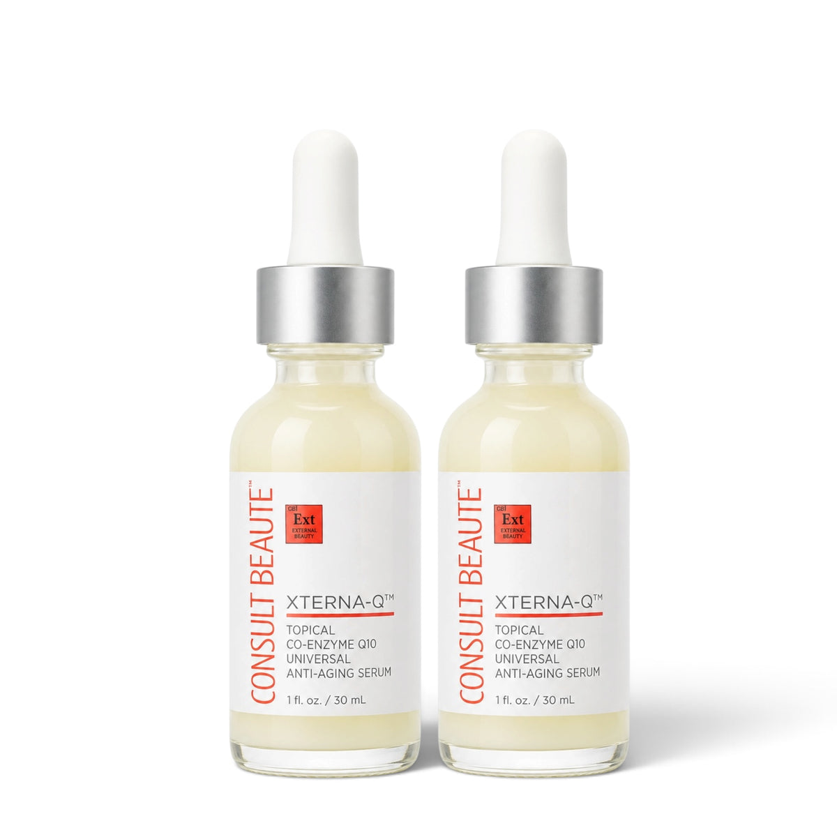 Consult Beaute XTERNA-Q™ Serum with topical CoQ10 and CoQ10 peptides to help visibly firm, smooth and revitalize aging skin while supporting a more youthful-looking complexion.