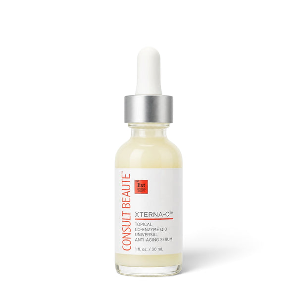 Consult Beaute XTERNA-Q™ Serum with topical CoQ10 and CoQ10 peptides to help visibly firm, smooth and revitalize aging skin while supporting a more youthful-looking complexion.
