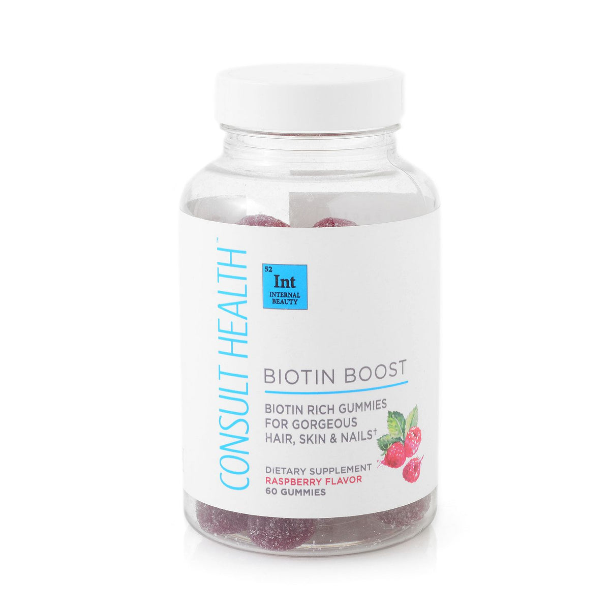 Consult Health Biotin Boost - Biotin Rich Gummies for gorgeous Hair, Skin, & Nails